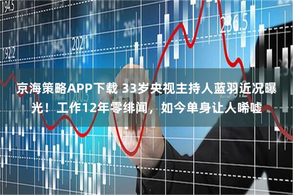 京海策略APP下载 33岁央视主持人蓝羽近况曝光!工作12年零绯闻,如今单身让人唏嘘